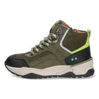 Casper Chunky Hoge Sneakers Jongens Legergroen