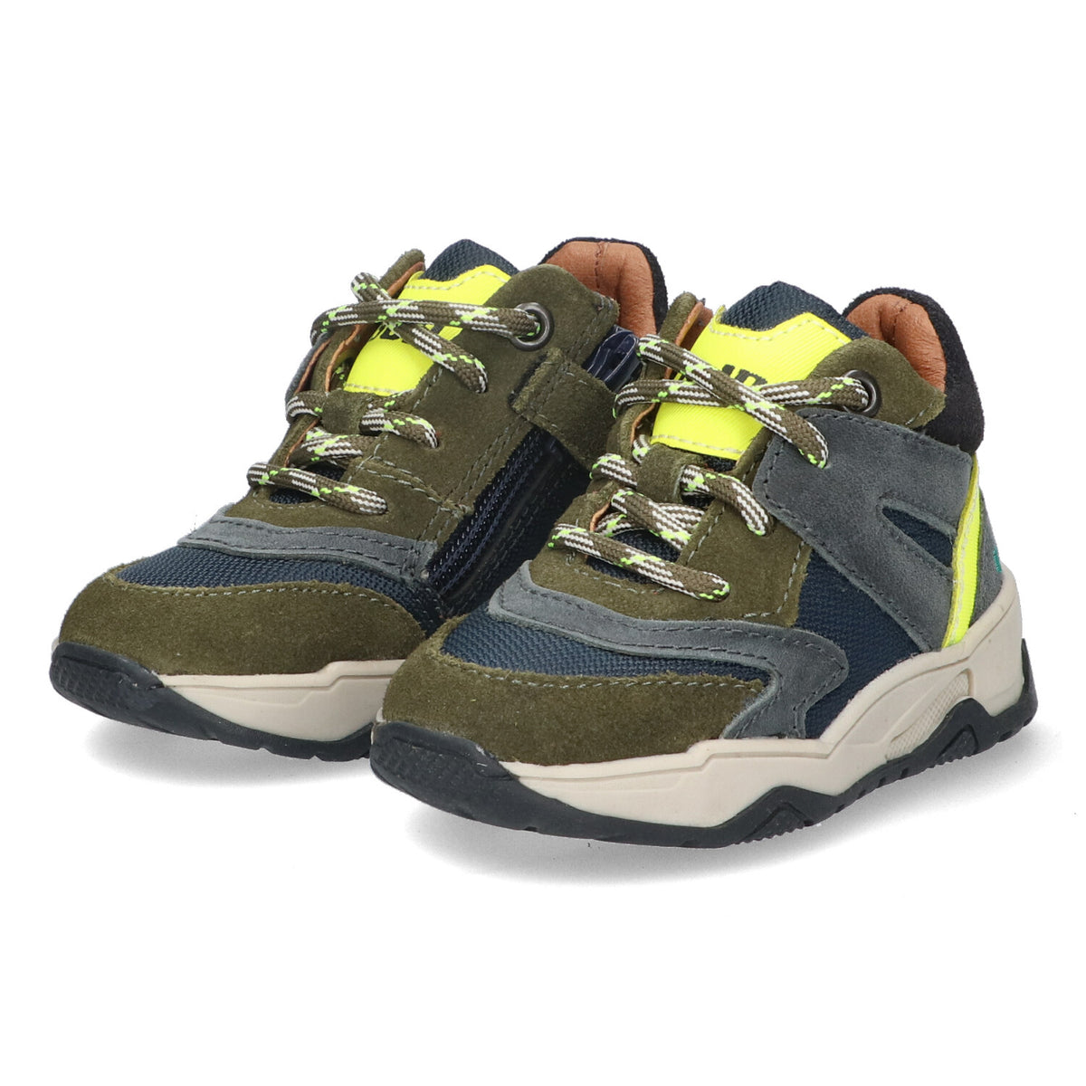 BunniesJR Hoge Sneakers Jongens Donkerblauw