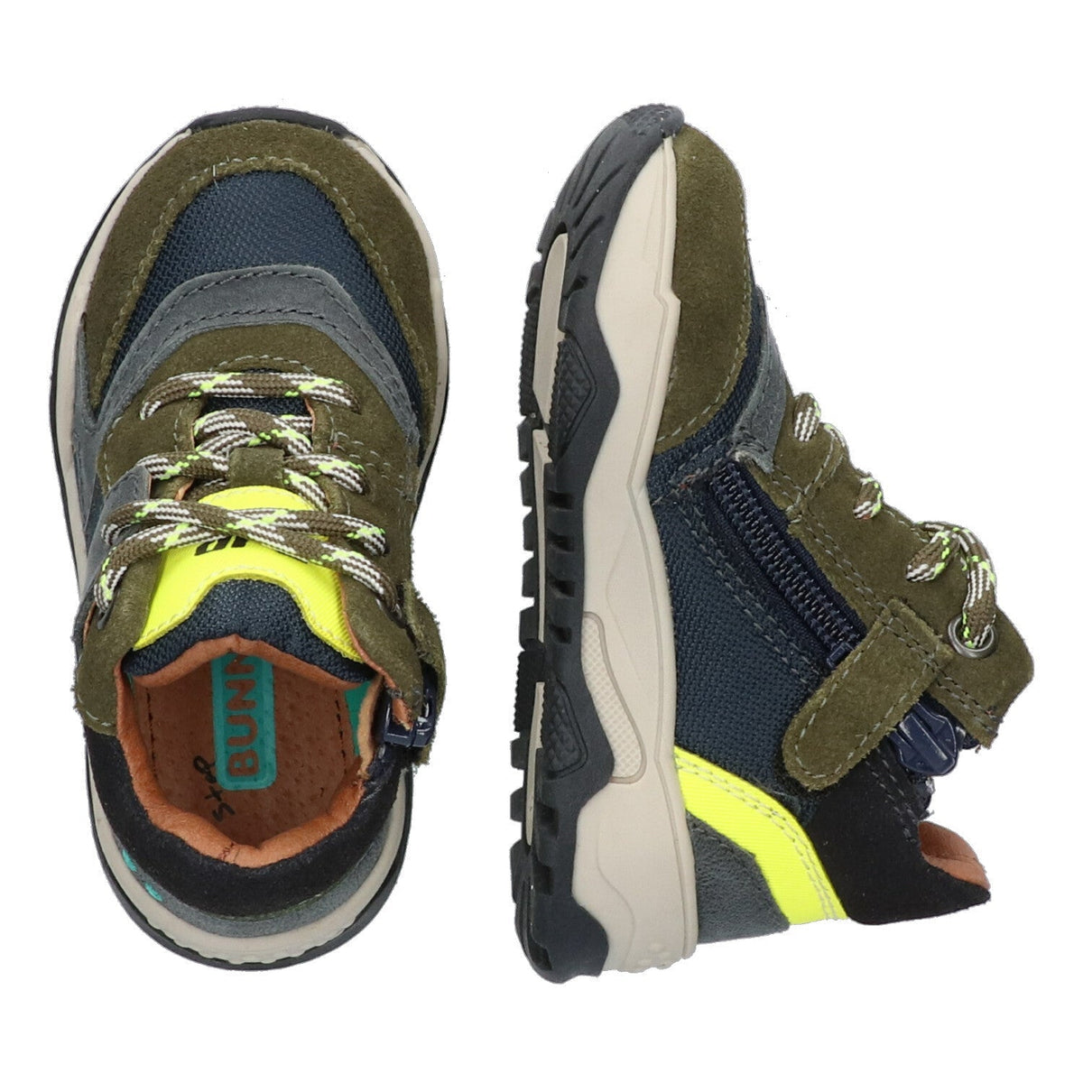 Cody Chunky Hoge Sneakers Jongens Donkerblauw
