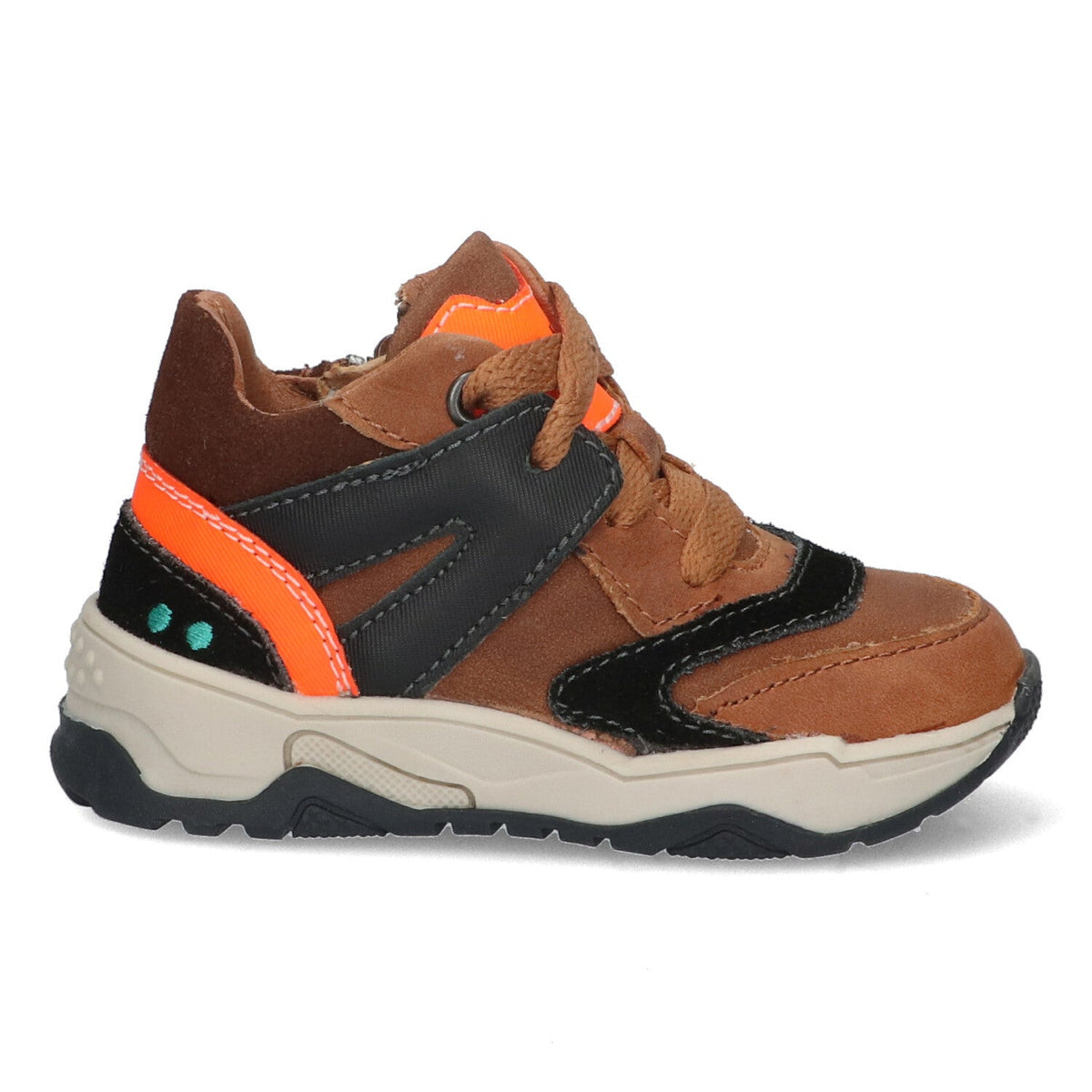 Cody Chunky Hoge Sneakers Jongens Bruin