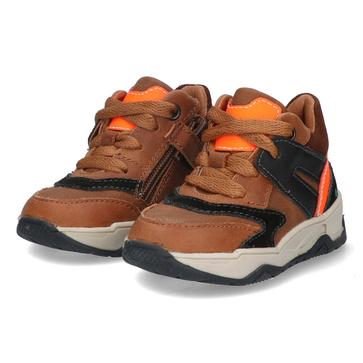 BunniesJR Hoge Sneakers Jongens Bruin