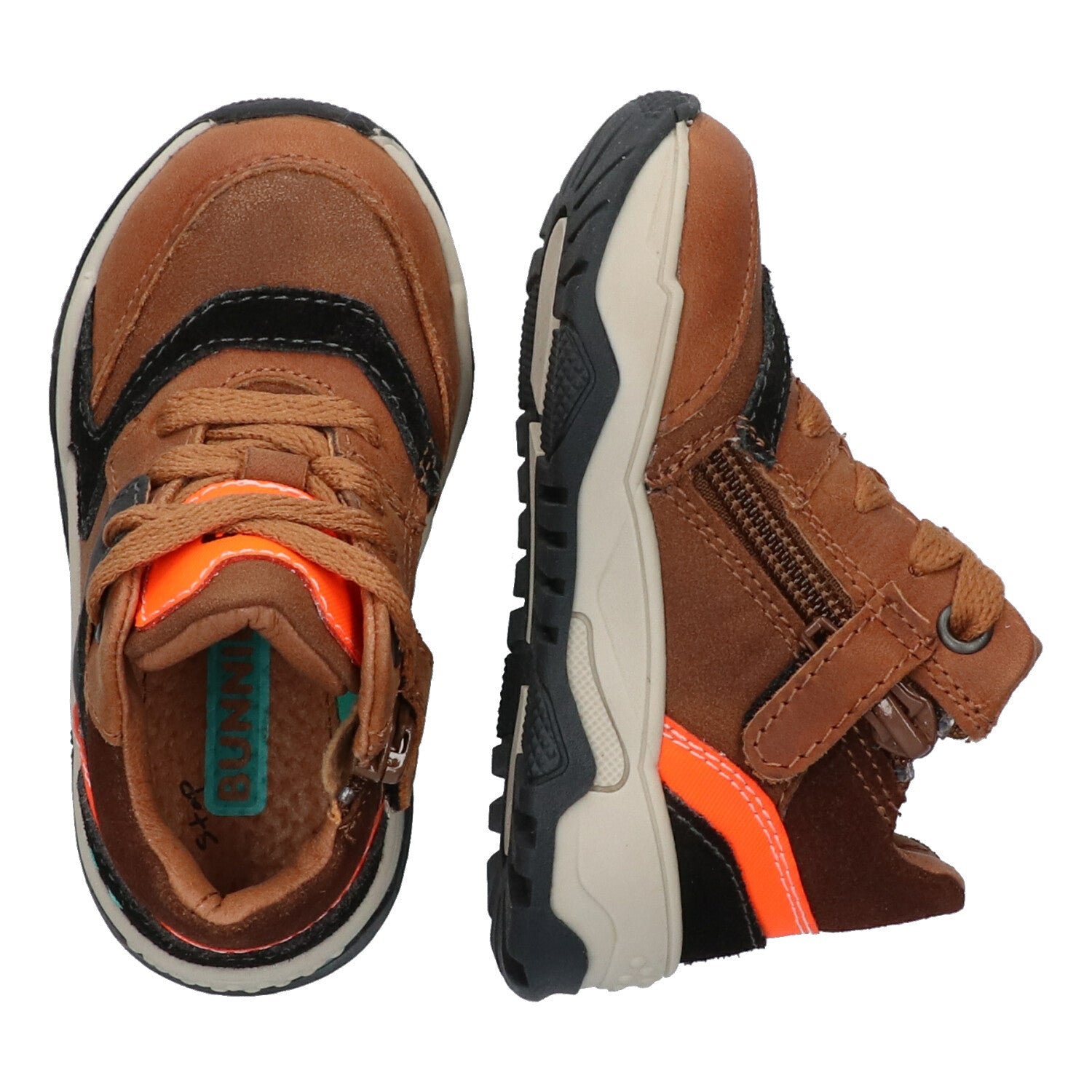Cody Chunky Hoge Sneakers Jongens Bruin