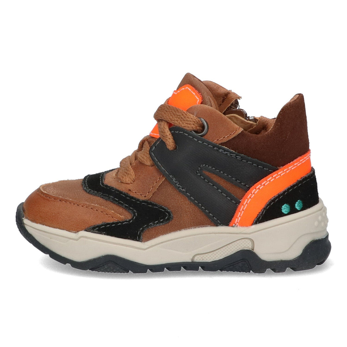 Cody Chunky Hoge Sneakers Jongens Bruin