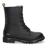 BunniesJR Hannah Happy veterboots zwart meisjes