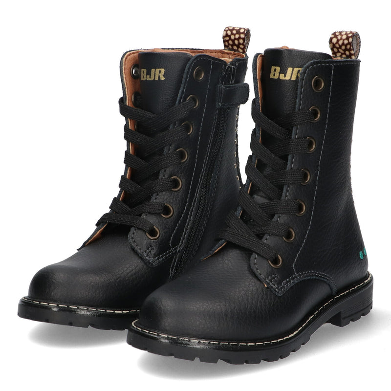 BunniesJR Hannah Happy veterboots zwart meisjes