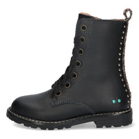 BunniesJR Hannah Happy veterboots zwart meisjes