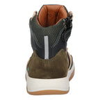 Morris Move Hoge Sneakers Meisjes Zwart Beige