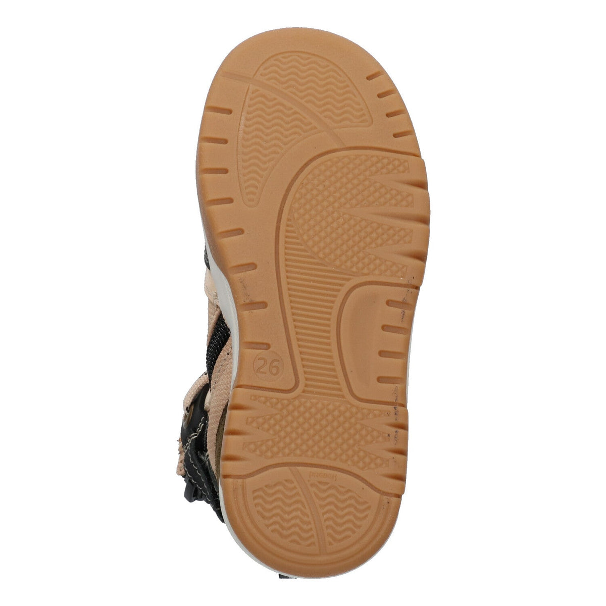 Morris Move Hoge Sneakers Meisjes Zwart Beige