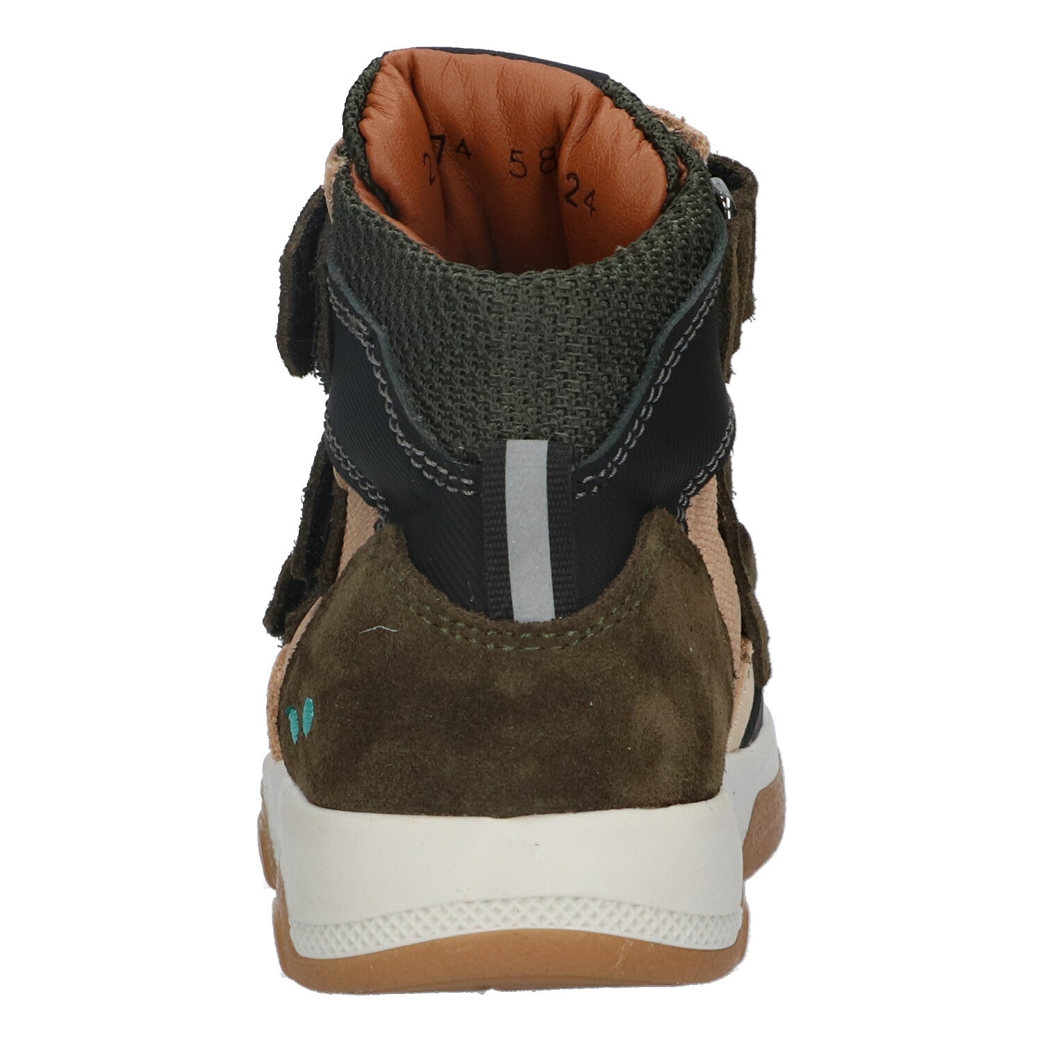 Mats Move Hoge Sneakers Jongens Legergroen