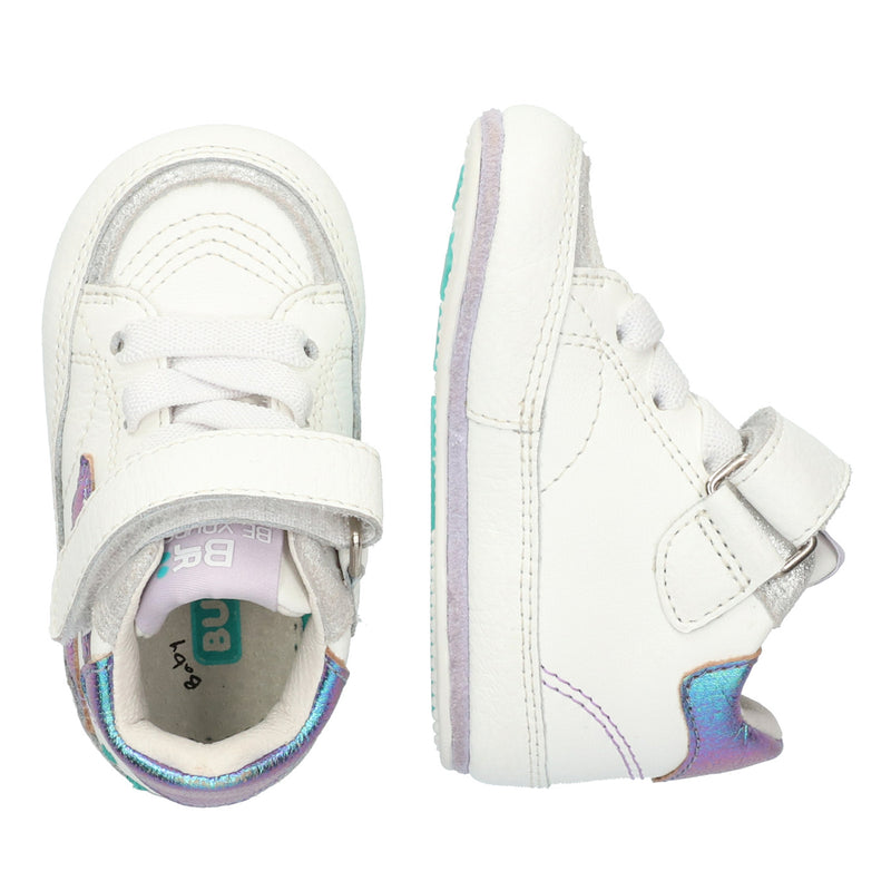 Zach Zacht Babyschoentjes Meisjes Wit Multicolor