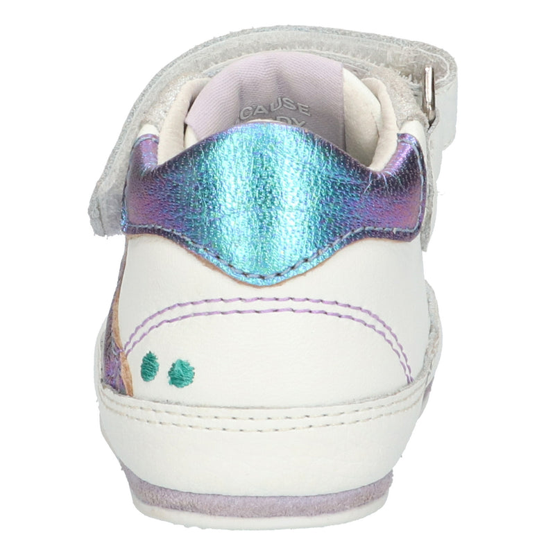 Zach Zacht Babyschoentjes Meisjes Wit Multicolor