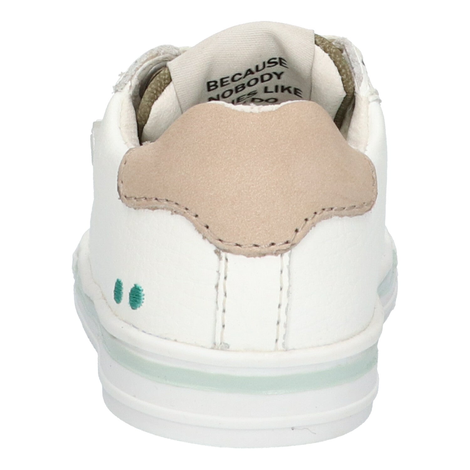 Fenn Firm Lage Sneakers Meisjes Wit Taupe