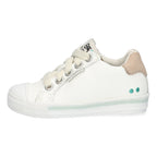 Fenn Firm Lage Sneakers Meisjes Wit Taupe
