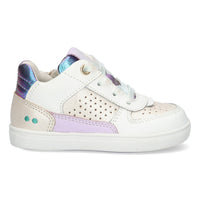 Loran Louw 224303-500 Lage Sneakers Meisjes Wit Lila