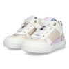 Loran Louw 224303-500 Lage Sneakers Meisjes Wit Lila
