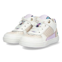 Loran Louw 224303-500 Lage Sneakers Meisjes Wit Lila