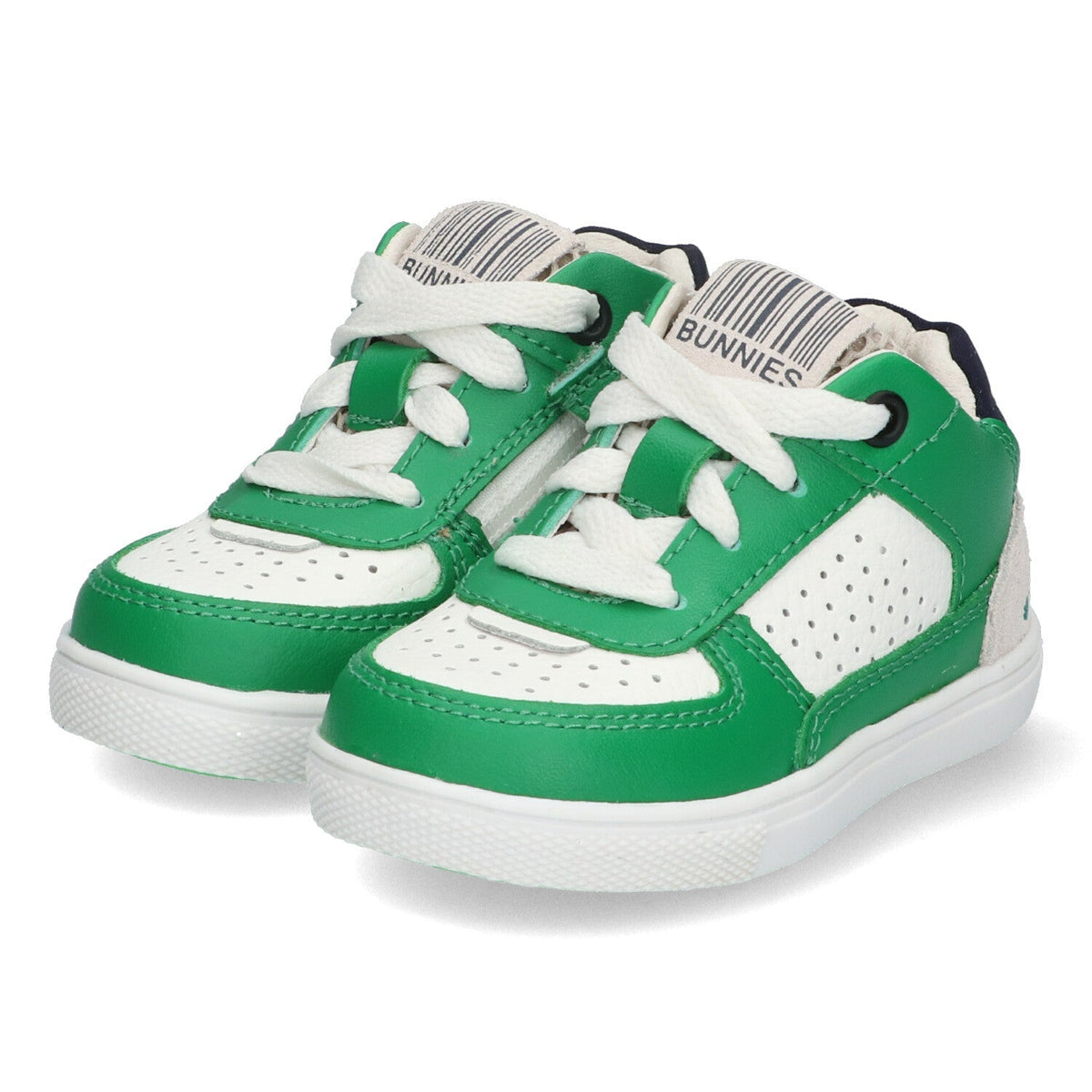 Loran Louw Lage Sneakers Jongens Groen