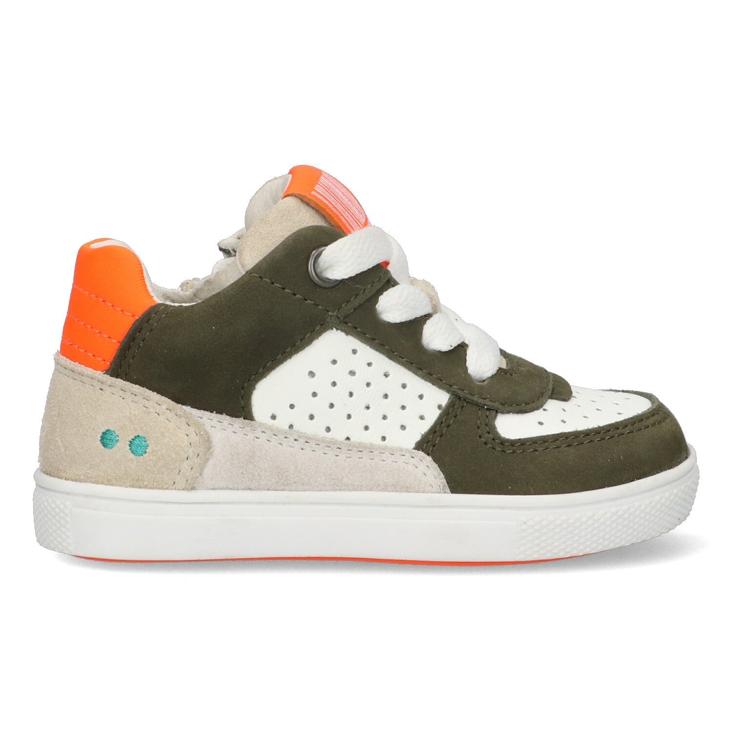 Loran Louw Lage Sneakers Jongens Groen
