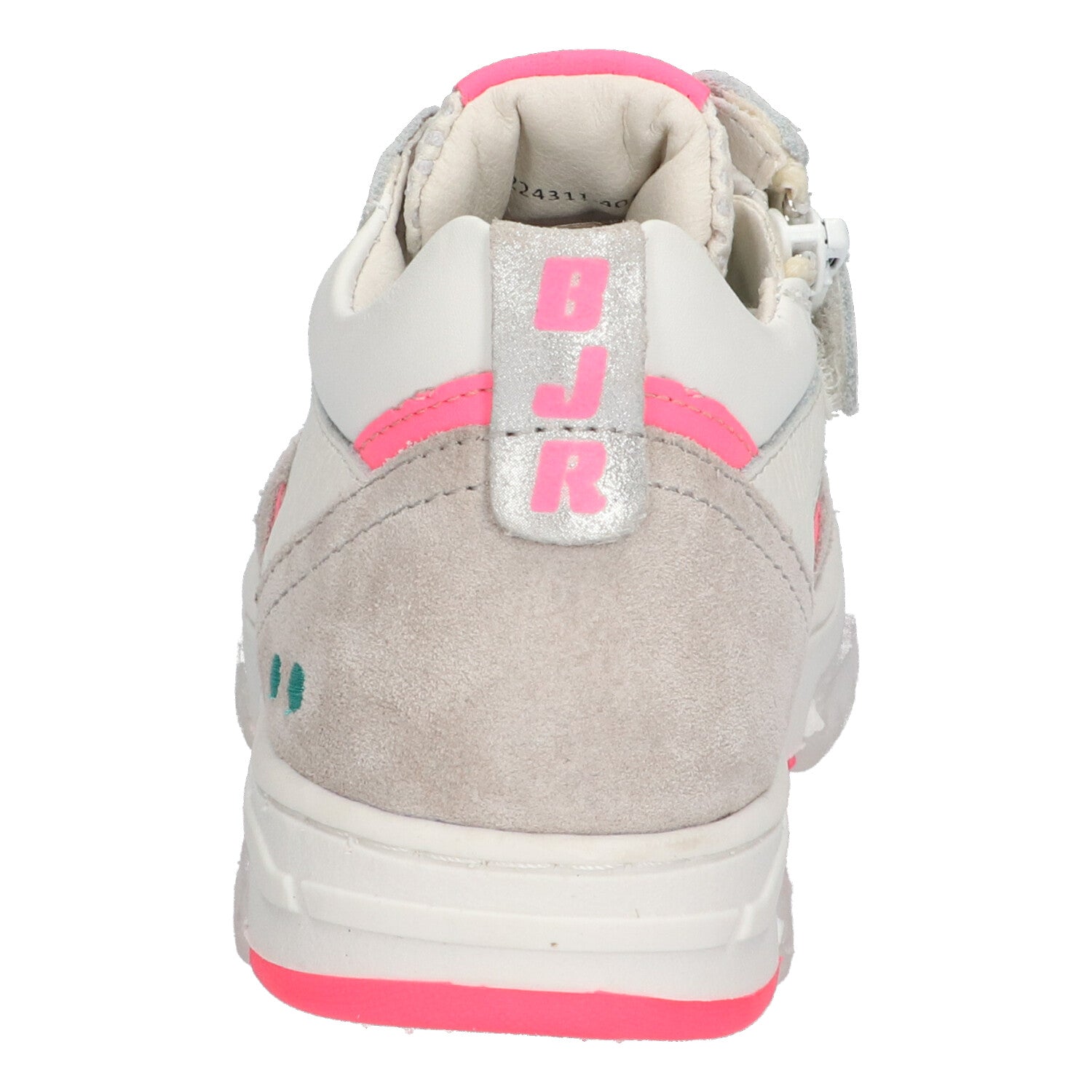 Nina Noa Lage Sneakers Meisjes Roze Grijs Wit