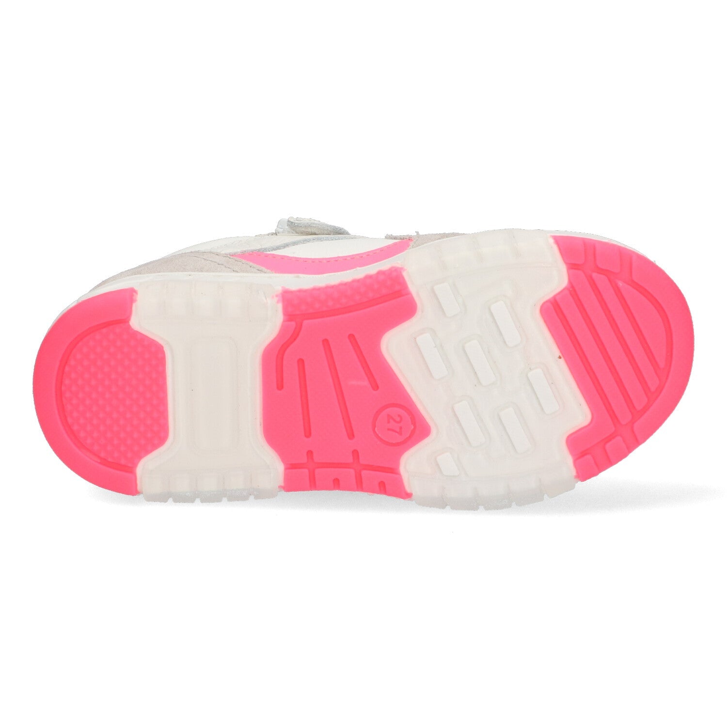 Nina Noa Lage Sneakers Meisjes Roze Grijs Wit