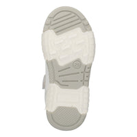 Lage Sneakers Meisjes Wit Roze Grijs