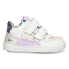 BunniesJR Lage Sneakers Meisjes Wit Paars