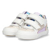 Luca Louw Lage Sneakers Meisjes Wit Paars