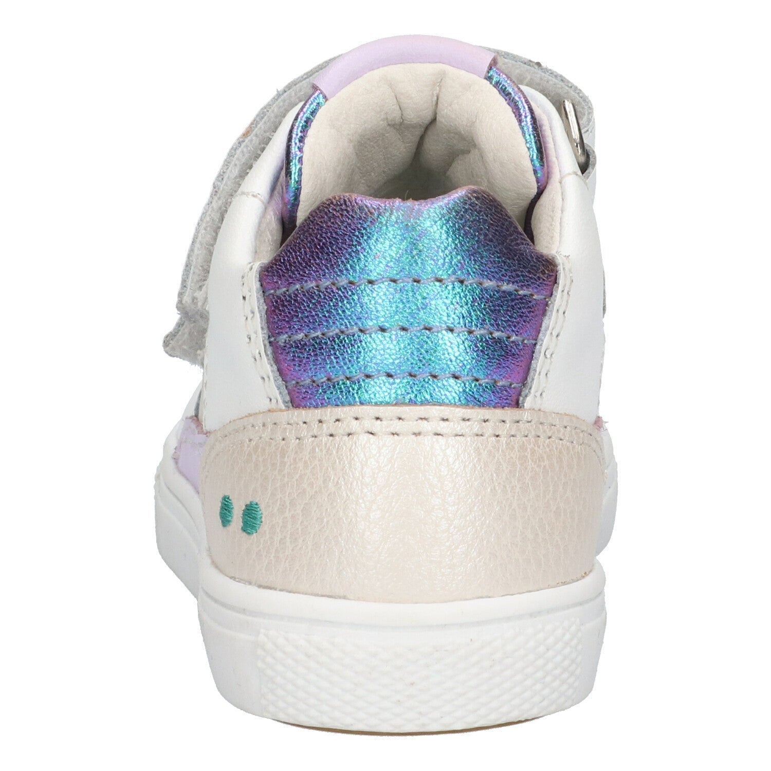 Luca Louw Lage Sneakers Meisjes Wit Paars