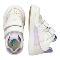BunniesJR Lage Sneakers Meisjes Wit Paars