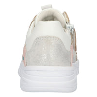 Sia Spring 224341-596 Lage Sneakers Meisjes Zilver Wit Roze