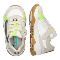 Ciske Chunky Lage Sneakers Jongens Offwhite Wit Groen