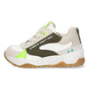 Ciske Chunky Lage Sneakers Jongens Offwhite Wit Groen