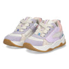 Ciske Chunky Lage Sneakers Meisjes Paars Lila Roze Zilver