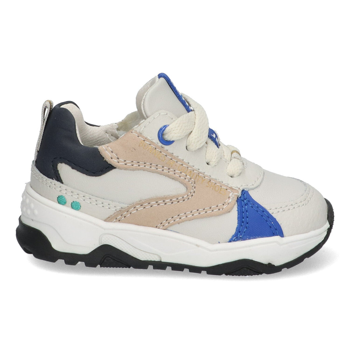 Ciske Chunky Lage Sneakers Jongens Grijs Beige Blauw