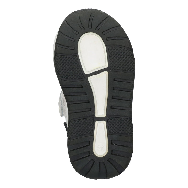 BunniesJR Lage Sneakers Jongens Grijs Wit Rood Zwart