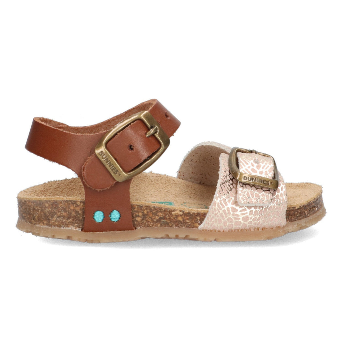 Babette Beach Sandalen Meisjes Bruin Print
