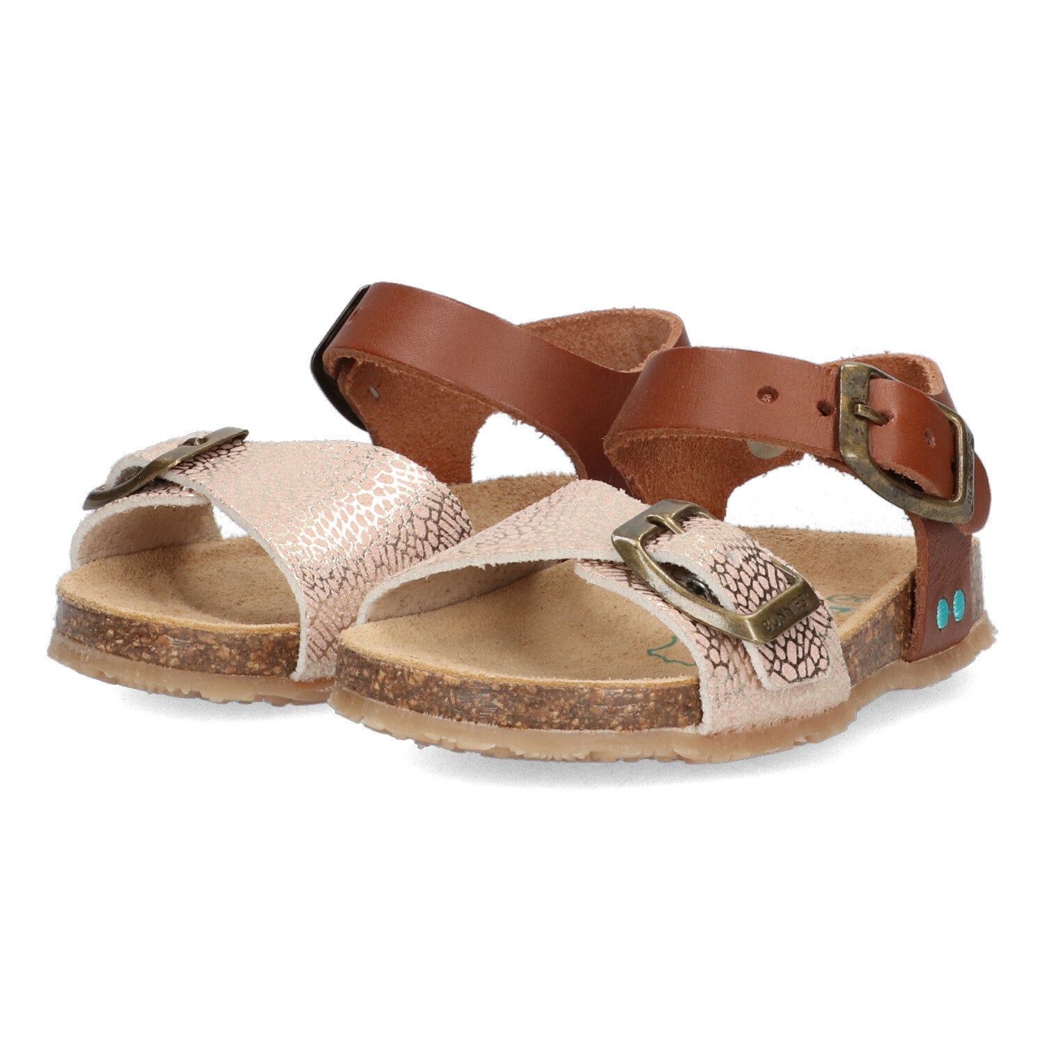 Babette Beach Sandalen Meisjes Bruin Print