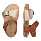 Babette Beach Sandalen Meisjes Bruin Print