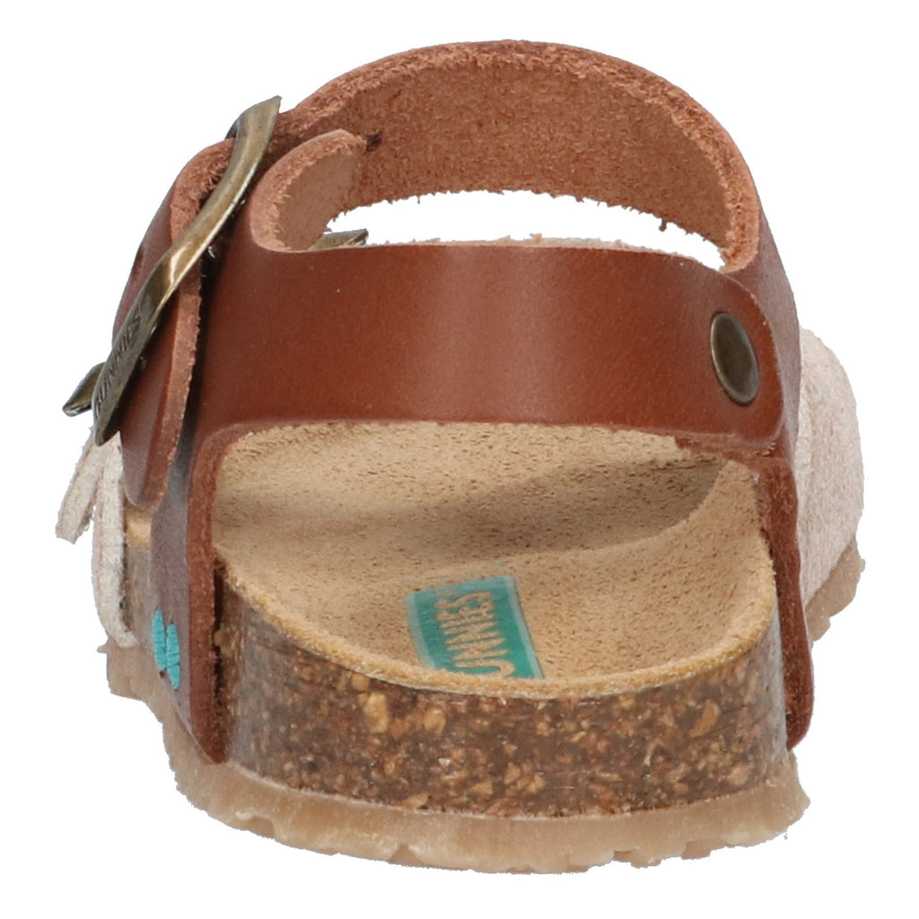 Babette Beach Sandalen Meisjes Bruin Print