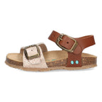 Babette Beach Sandalen Meisjes Bruin Print