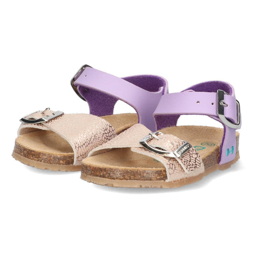 Babette Beach Sandalen Meisjes Paars Roze Print