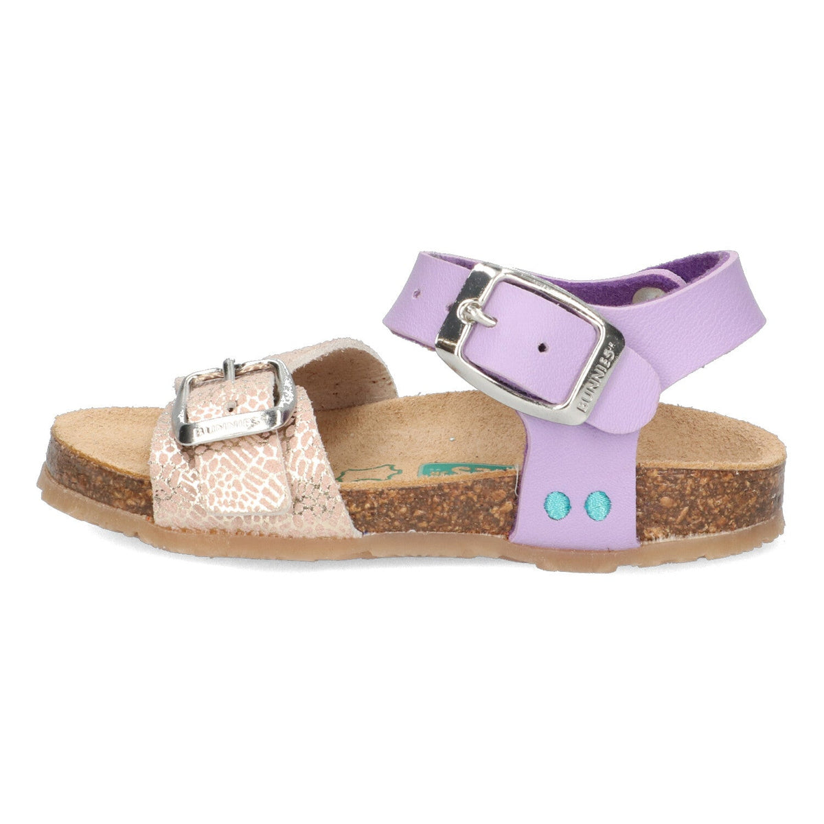 Babette Beach Sandalen Meisjes Paars Roze Print