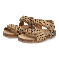 Bimi Beach 224408-703 Sandalen Meisjes Beige Print