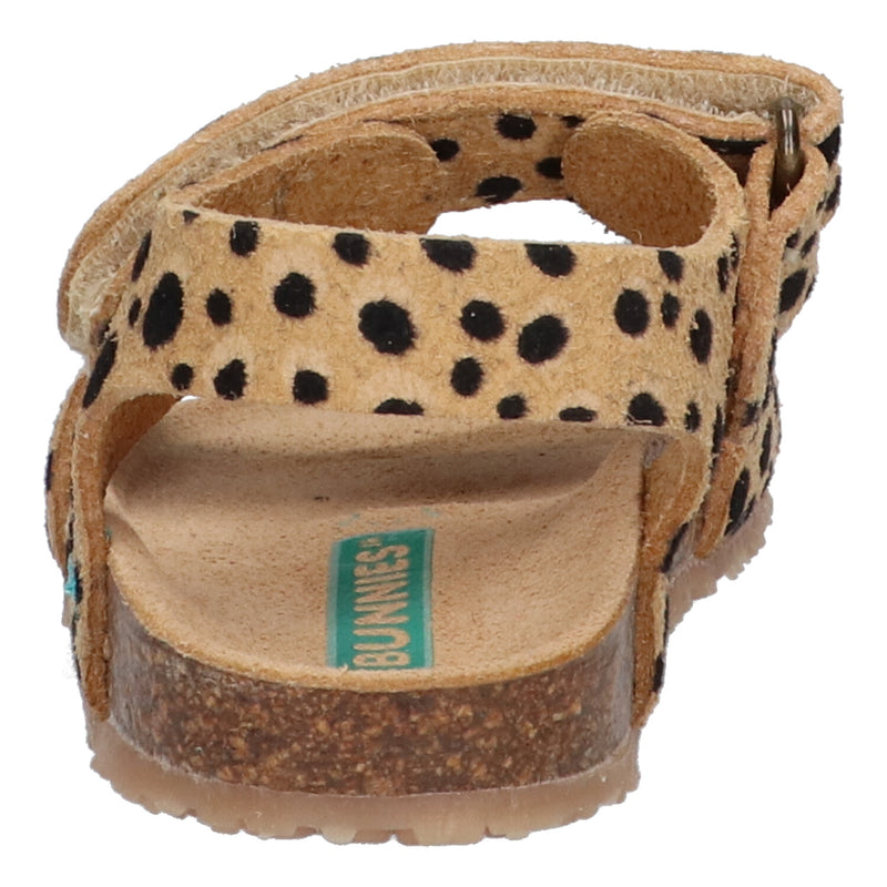 Bimi Beach 224408-703 Sandalen Meisjes Beige Print
