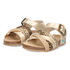 Becky Beach 224410-694 Sandalen Meisjes Goud Goud Print