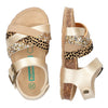 Becky Beach 224410-694 Sandalen Meisjes Goud Goud Print