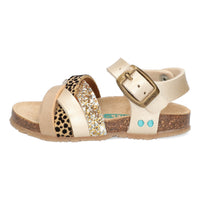 Becky Beach 224410-694 Sandalen Meisjes Goud Goud Print