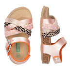 Becky Beach Sandalen Meisjes Roze Print