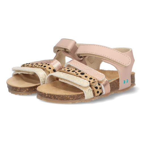 Babs Beach Sandalen Meisjes Roze Print