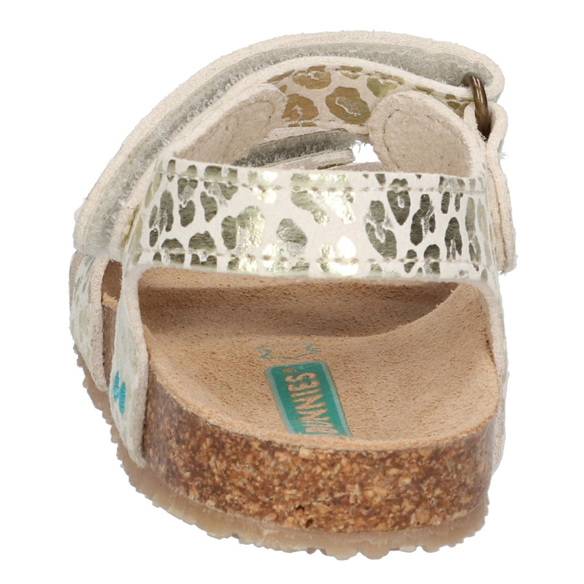 Bibi Beach Platte Sandalen Meisjes Goud Print